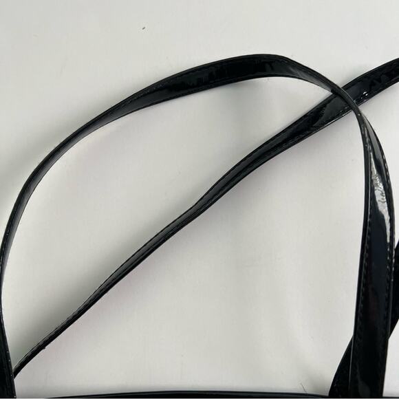 Victoria’s Secret Tote Bag with Wristlet 2018 Black Shimmer and Tiger Print - Picture 5 of 12